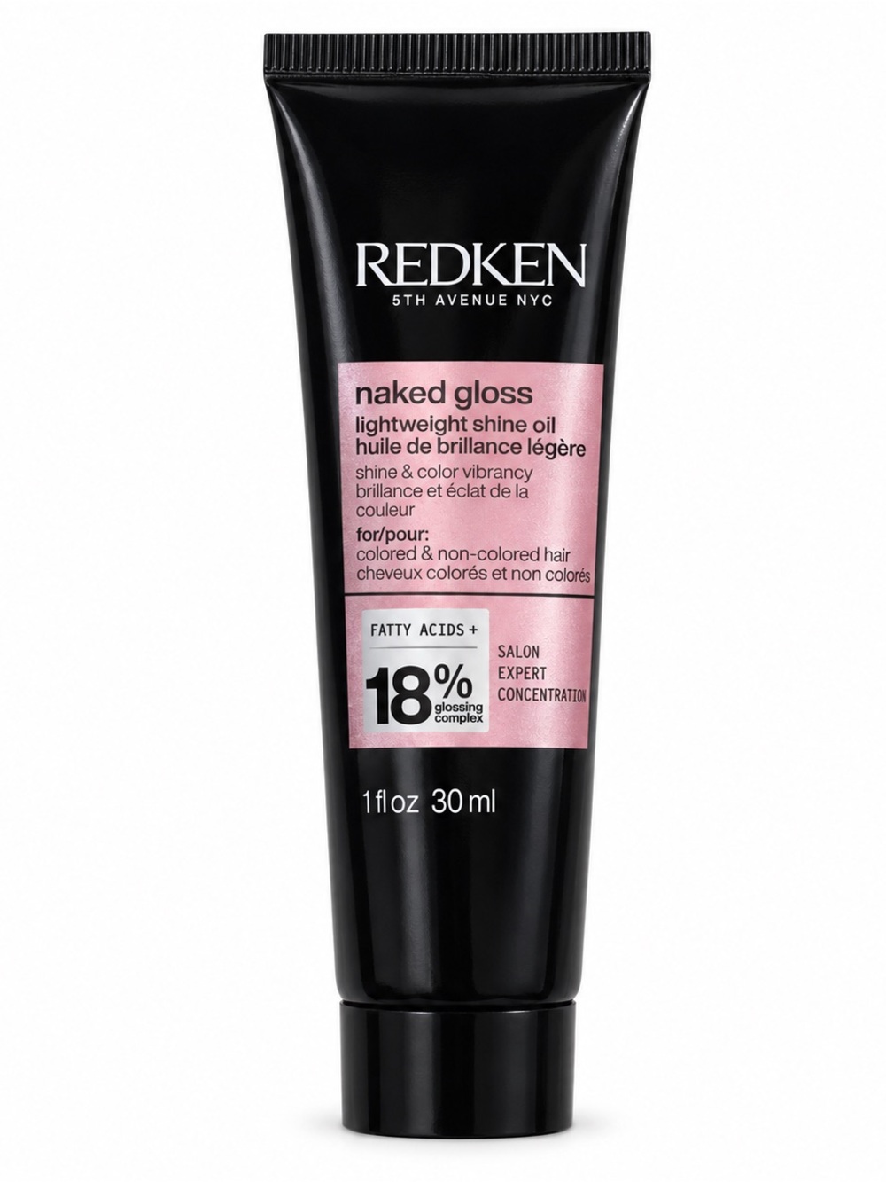 Redken Naked Gloss Lightweight Shine Oil Mini 1oz BRAND NEW/SEALED